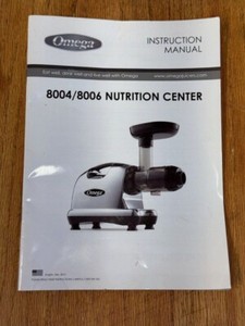 Omega 8006 Juicer Parts | eBay