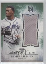 2015 Triple Threads Unity Single Jumbo Relics Emerald 2/18 Rymer Liriano 0w7