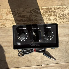 Nye Viking SSK-1-K vintage, iambic (auto-duplex) Morse code keyer and paddle