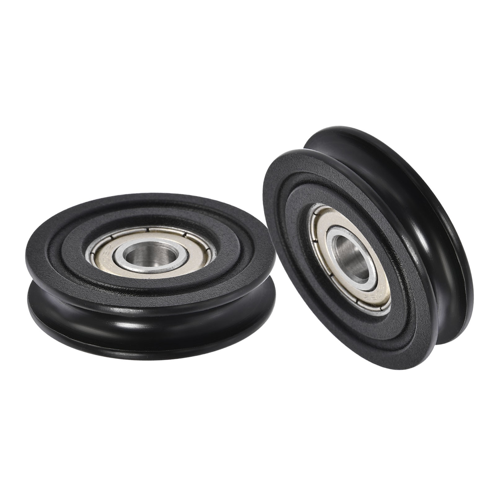 U-Groove Pulley Wheel U608ZZ 8mm x 40 mm x 10mm Pulley Ball Bearing Dual Row