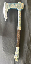 23.5 Blazing S. Fantasy Medieval Assassin Valhalla Foam Viking Axe Cosplay