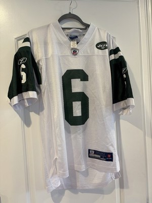 Reebok New York Jets Mark Sanchez #6 NFL Jersey White Green Size S
