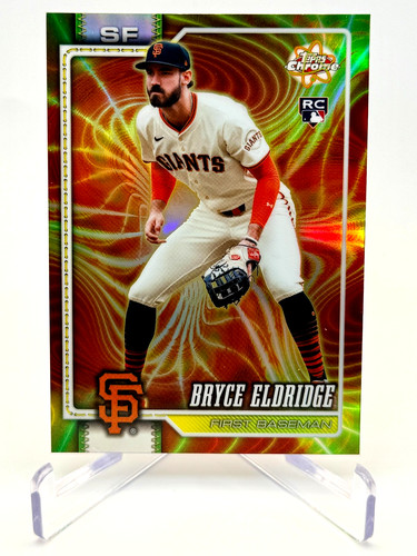2026 Topps Chrome Bryce Eldridge Radiating Rookies Case Hit SSP #RR-3