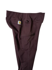 Carhartt Force Fitted Utility Leggings Pants Women  s Small Brown BN3609-W