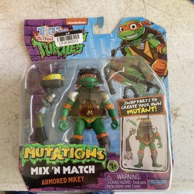 Tales of the TMNT Mutations Mix 'N Match Armored Mikey Action Figure