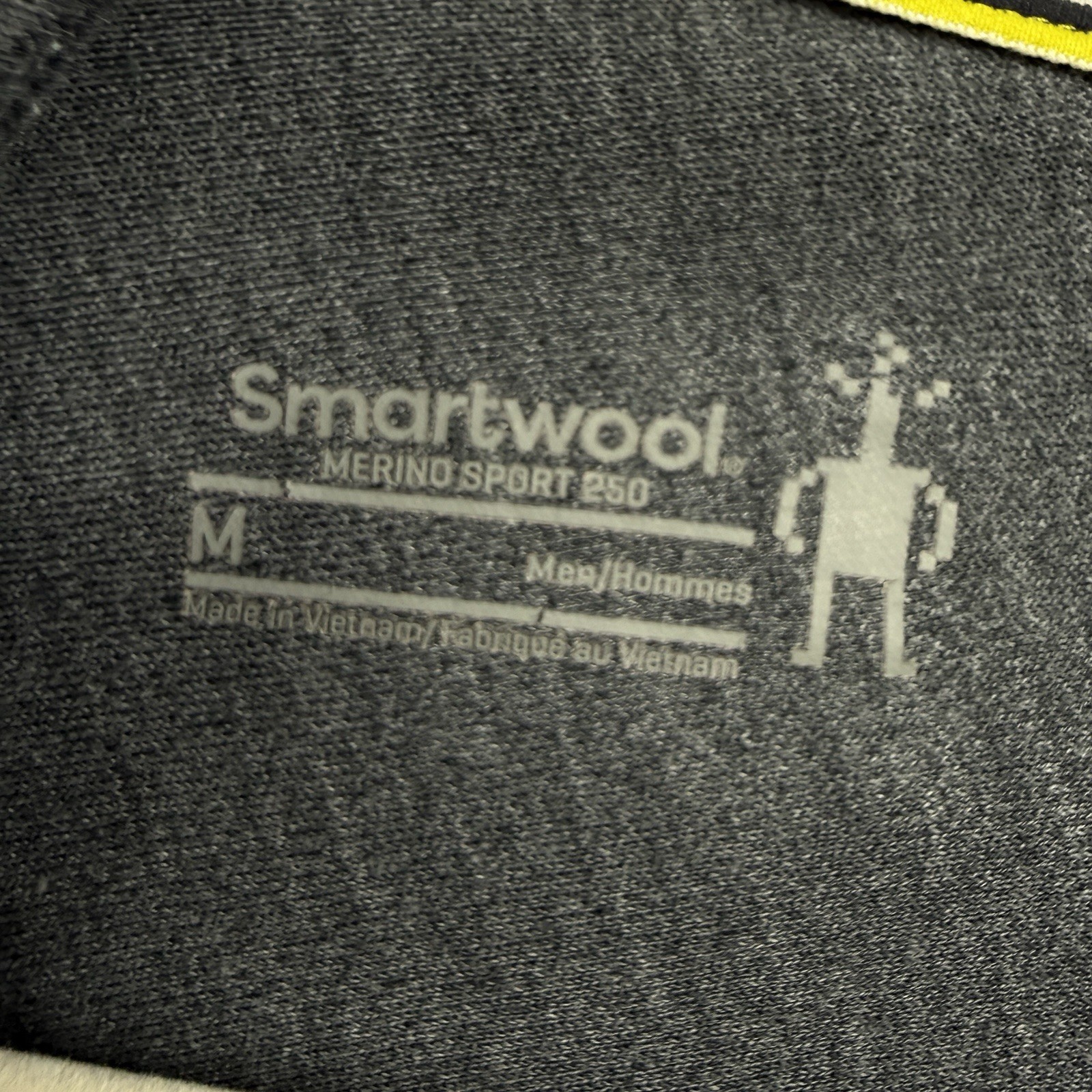 Smartwool 1/2 Zip Base Layer Pullover Men Size Me… - image 12