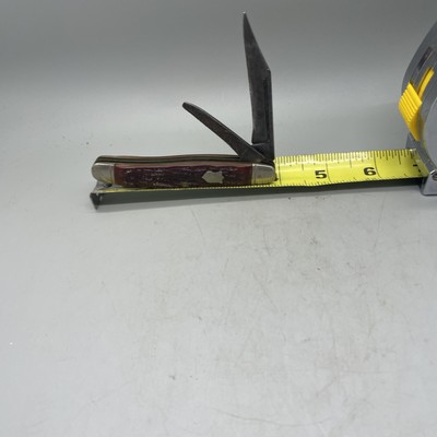 Vintage Camillus 18 New York USA 2 Blade Pocket Knife Pocketknife