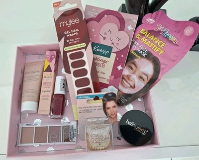 Beauty Set Glossy Box 9tlg. Essie Elf Bellapierre Mineral Blush Gel Nails uswNeu