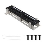Netzwerk-Tool-Kit 12-Port CAT6-Patchfeld RJ45-Netzwerk-Wandhalterung mit Ob9080