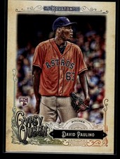2017 Topps Gypsy Queen #110 - David Paulino - Astros Baseball Rookie Card RC