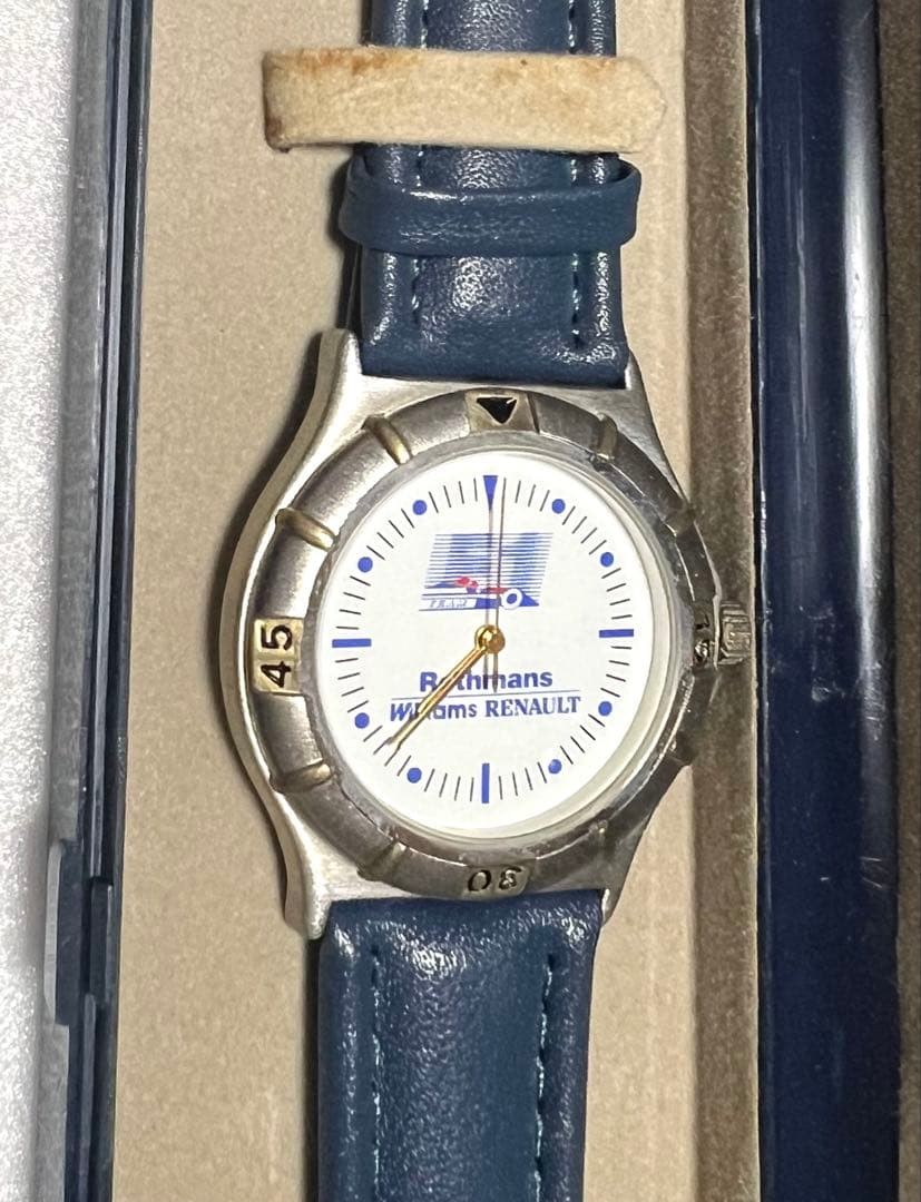 Rothmans Williams Renault F1 Watch Leather Strap Rare… - Gem