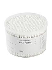 500pc Disposable Cotton Swabs - Dual Tip Makeup Applicator Daily Cleaning  Pets
