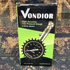 VONDIOR High Accuracy Tire Pressure Gauge (0-100 PSI) - ANSI 40.1 Standard