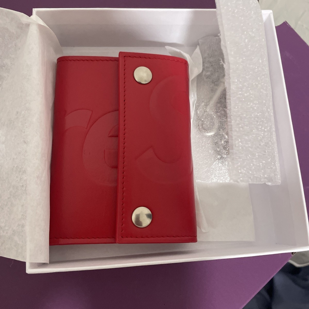 【FW25】supreme Leather Chain Wallet Red Supreme Leather Chain wallet FW25 Red | eBay