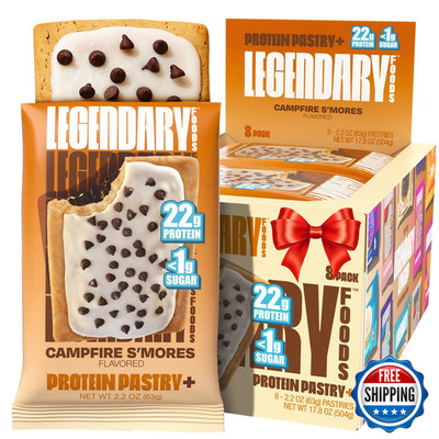 Legendary Foods 22G Protein Pastry 0G Added Sugar Carb Gluten Conscious Keto