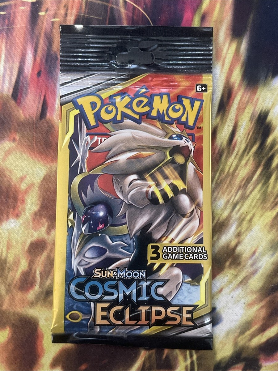 サン＆ムーンCosmic Eclipse未開封パック　英語版 Pokémon Trading Card Game Sun & Moon Cosmic Eclipse Booster Pack