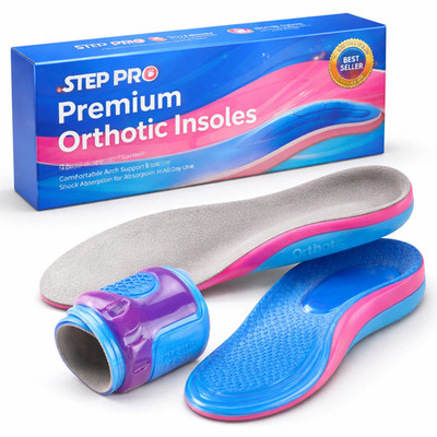 Massging Gel Advanced Schmerzlinderung Einlegesohlen Herren 4,9 | Frauen 5 strapazierfähige Orthesen