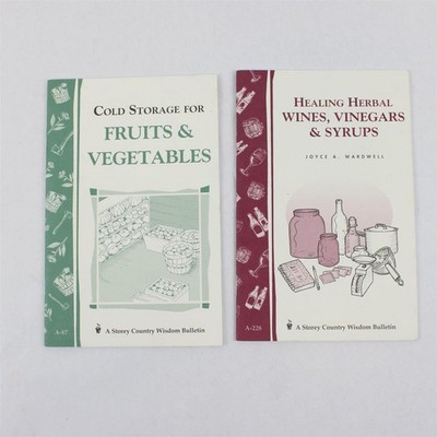 Vintage 2er Set Country Wisdom Bulletins 1988 & 1999 Taschenbuch Gut Zustand