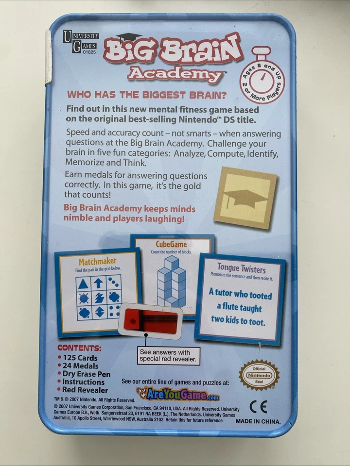 BIG BRAIN ACADEMY Cards Game, University Games (sealed With Tiny bit of Damage) - Image 2 of 3