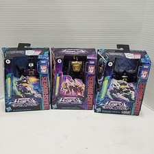 Transformers Legacy Insecticons Shrapnel & Kickback & Bombshell Action Figures