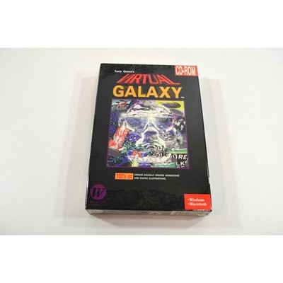 Tony Quinn's Virtual Galaxy Wayzata Technologies Software Vtg CD-ROM SEALED 90s
