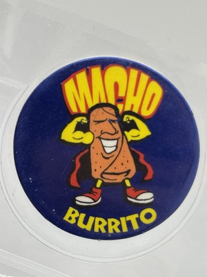 RARE! Vintage 1994 Del Taco  Macho Burrito  Strong Hero Restaurant - #3 Del Cap