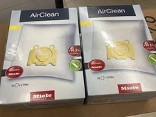 KK 10123240 Miele Vacuum Bags 2 boxes 10 bags 4 filters. BIN26 2025