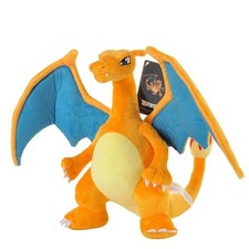 Shiny Charizard Plush Toy - 12" Collectible Soft Stuffed Animal Gift for Kids