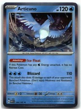 Articuno Pokemon Rare Holo SV: Scarlet & Violet 151 MEW 144/165 chibi NM