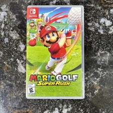 Mario Golf Super Rush (Nintendo Switch, 2021) CIB - Tested NICE!