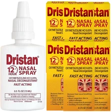 Dristan 12HR Nasal Spray Decongestant Fast Relief 0.5oz Bottle - Pack of 6