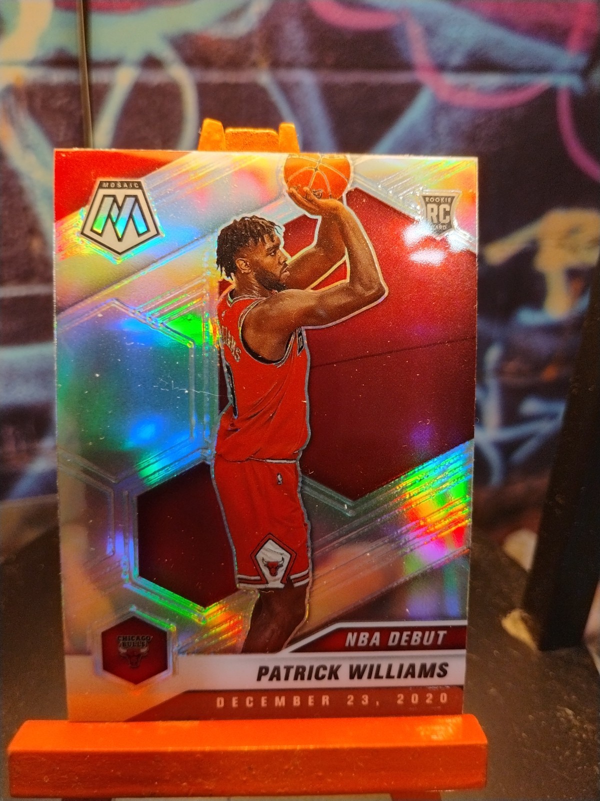 2020-21 Panini Mosaic - NBA Debut Patrick Williams #267 Silver Prizm (RC)