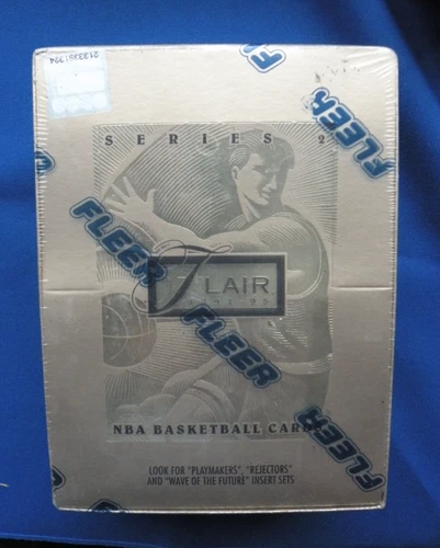 1994-95 NBA Flair Basketball Series 2 trading cards 24 packs sealed box