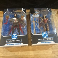 DC Multiverse Wonder Woman & Batwoman Unmasked Todd Mcfarlane Gold Label 7