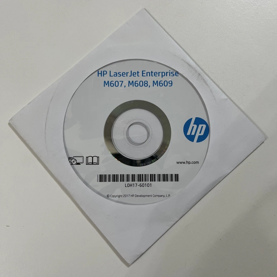 HP LaserJet  M607 M608  M609 Setup Installation CD ROM Software Driver Disk - Image 2 of 3