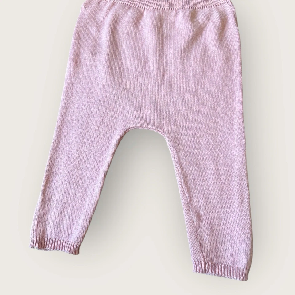 Mayoral Pink Knitted Sweater Set 2 Pc NWT 12 Months - Image 4 of 4