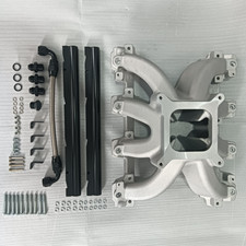Aluminum Single Plane Efi Intake Manifold Fuel Rails For Chevy Ls1 Ls2 5.3 6.0
