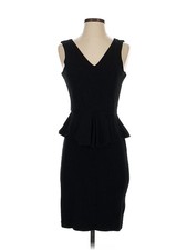 Ganni Women Black Cocktail Dress S