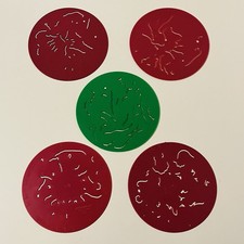 Vintage 1970 Kenner ROTODRAW Drawing Discs Lot of 5 Replacement Templates