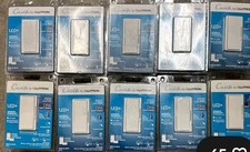 Lot Of 10 - Lutron Diva Smart Dimmer - White DVRF-6L-WH-R - NEW