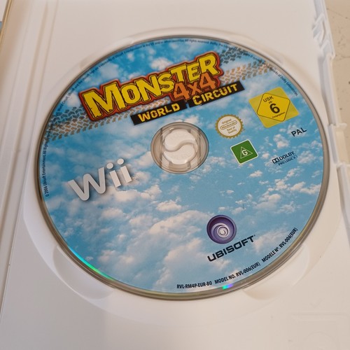 Monster 4x4 World Circuit for Nintendo Wii Complete With Manual. - Picture 3 of 5