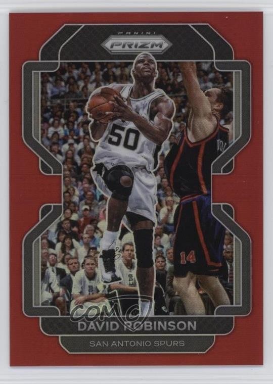 2021-22 Panini Prizm Red Prizm 73/299 David Robinson #242 HOF pe8