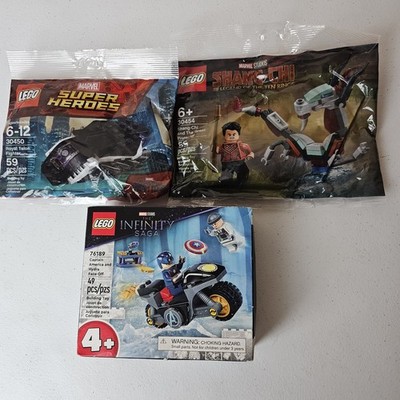 LEGO 76189 Marvel Avengers 30454 Shang- Chi 30450 Royal Talon Fighter