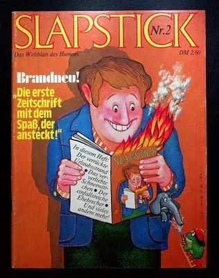 Comic Slapstick : Weltblatt des Humors Nr. 2 (HANS A. NIKEL PARDON) Zustand 1-2