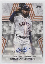 2023 Topps Series 1 Baseball Stars Cristian Javier #BSA-CJ Auto 1yj