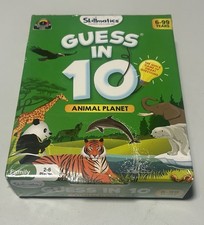 Guess in 10 Card Game Animal Planet Skillmatics Ages 6 New Sealed-Free Shipping
