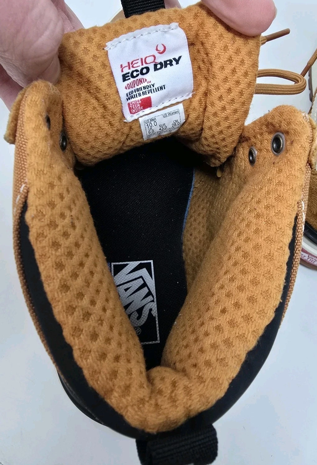 Vans UltraRange Exo Hi MTE "Pumpkin Spice" Uomo 10 Scarpe da Escursionismo Trail Stivali