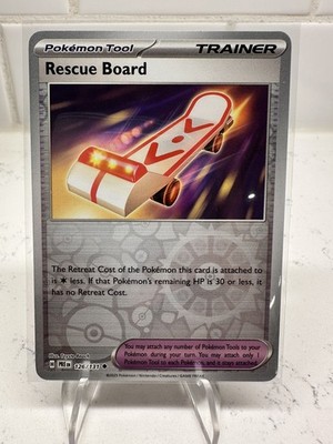 Rescue Board 126/131 Prismatic Evolutions Reverse Holo