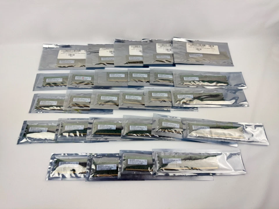 x(27) ELPIDA 1GB 1Rx4 PC2-4200R-444 EBE 10RD4AGFA-5C-E - Image 4 of 4