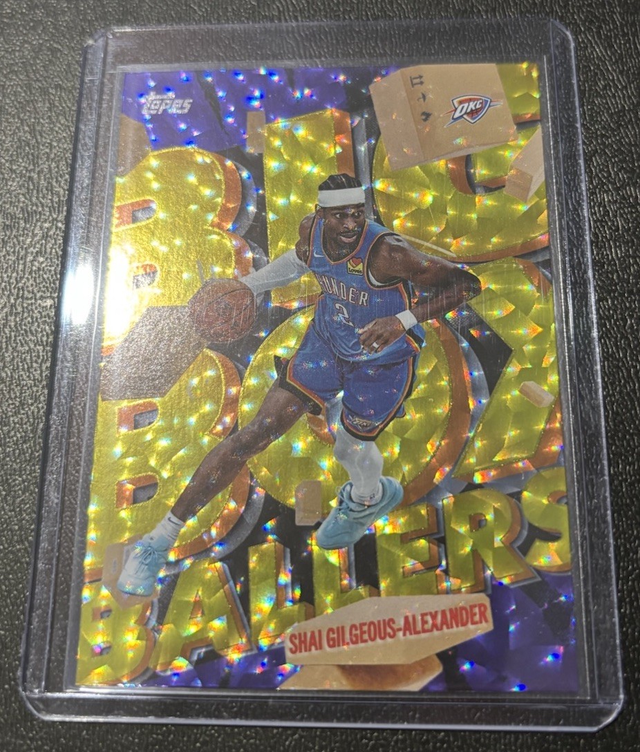 SGA Shai Gilgeous-Alexander Big Box Ballers Topps NBA 2025 BB-27